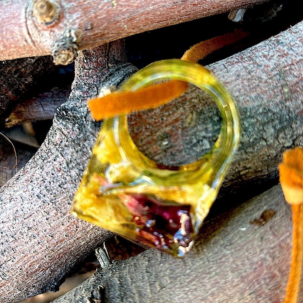 Handmade Desert Flower Ring